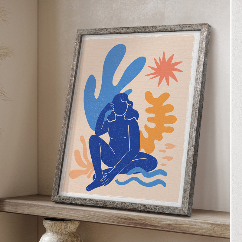 Matisse CCCLXIII Framed Print Framed Print - Solid Wood, 11" H x 9" W