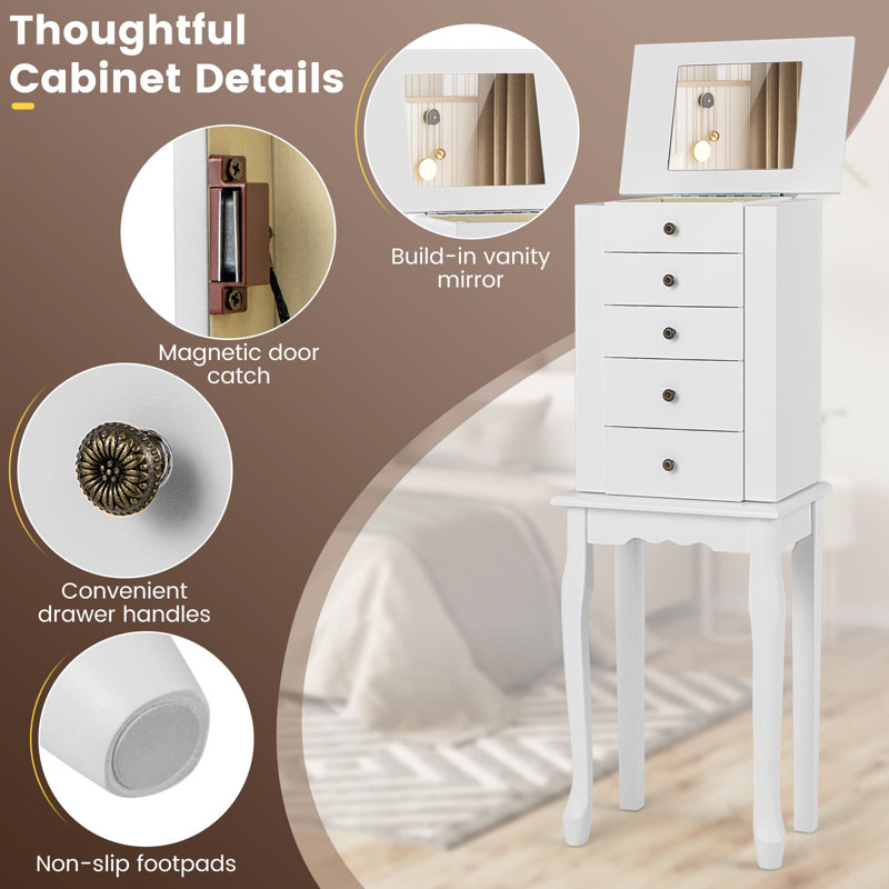 Jewellery Cabinet Jewelry Armoire