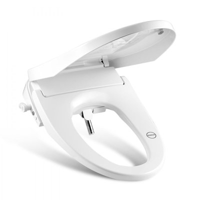 Siège de toilette allongé bidet avec télécommande chauffante électrique