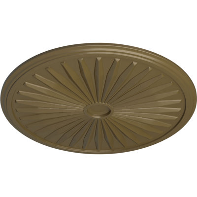 Médaillon de plafond de 33 1/8 po x 3 1/2 po x P 1 3/8 po (convient aux auvents jusqu'à 5 po)