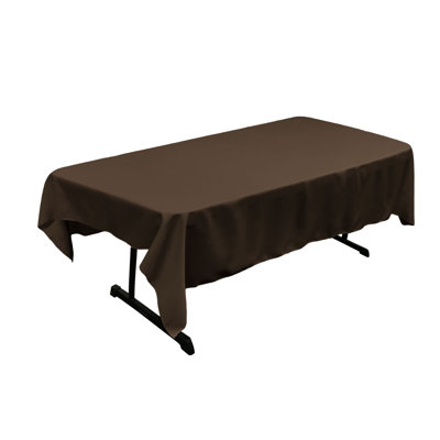 Fisher Rectangular Stain-Resistant Polyester Tablecloth