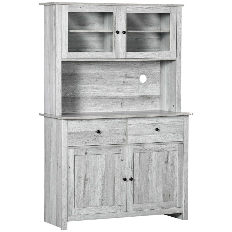 Armoire de rangement, buffet de cuisine avec huche