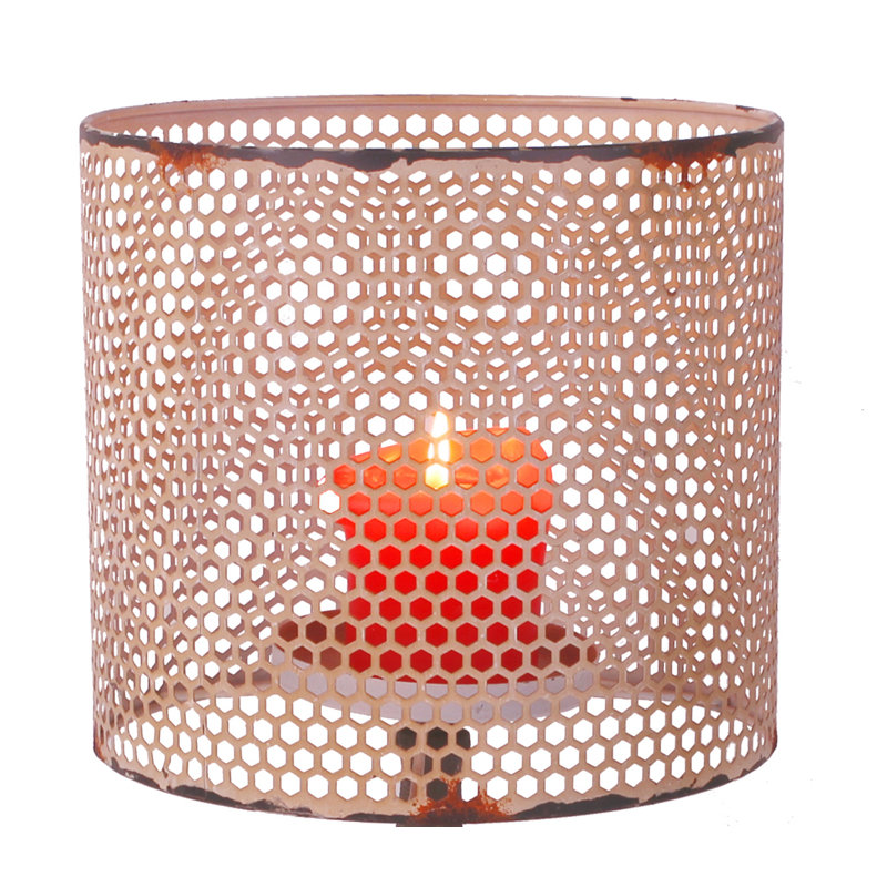 Nostalgia 15'' H Metal Tabletop Candlestick