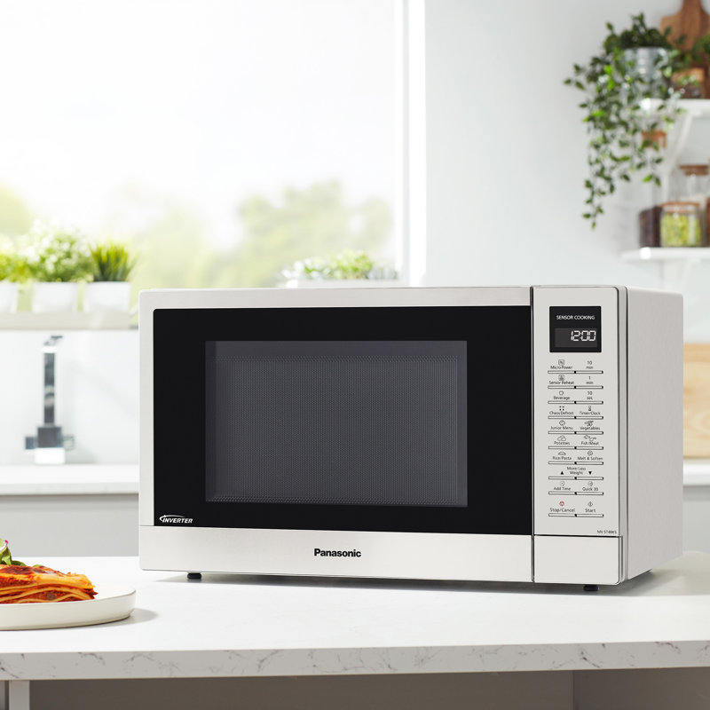  Inverter Microwave Oven, White