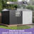 Galvanized Steel Storage Shed-102372684