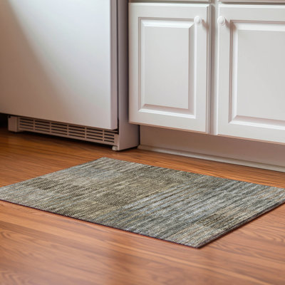 Premium Machine Washable Prisco Taupe Rug