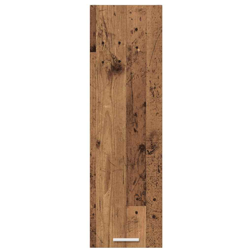 Vidaxl Hanging Cabinet Riga White 40 X 31 X 100 Cm Engineered Wood