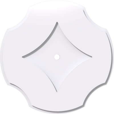 20"OD x 2"ID x 7"C x 1"P Percival Architectural Grade PVC Contemporary Ceiling Medallion