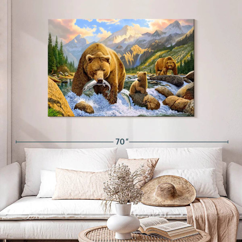 Bear Salmon Fishing
