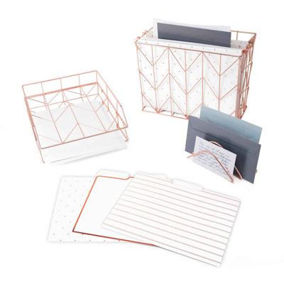 Briley Metal Stackable Desk Organizer