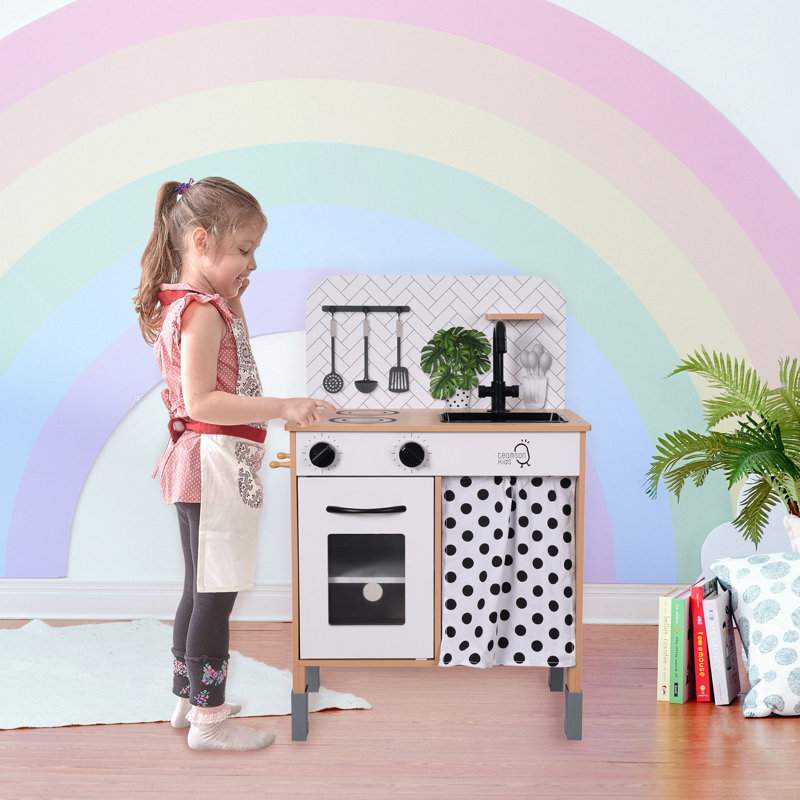 Little Chef Philly Modern Kitchen Set, White