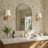 Lidia 1-Light Dimmable Metal Armed Sconce