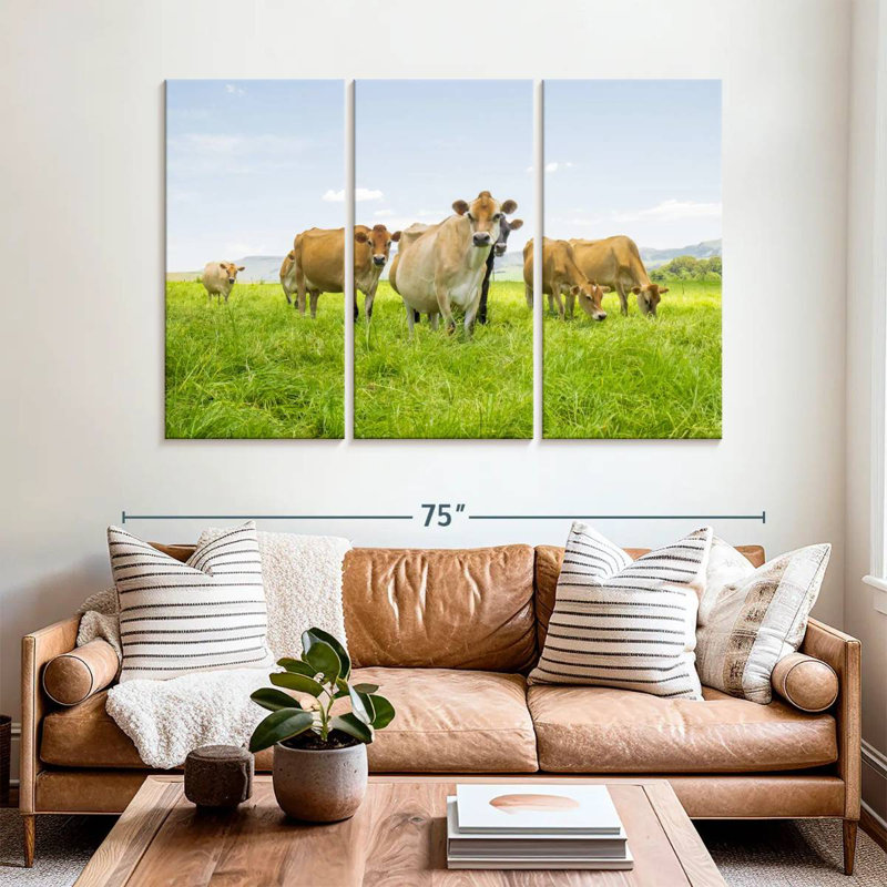 Brampt Farm Cattle, 36" H x 57" W