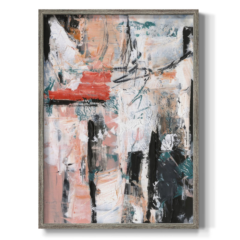 «Miami Vibes I», reproduction encadrée - bois massif, H 30 po x l 24 po