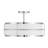 Chauncey 4-Light Ceiling Light in Polished Chrome-1153887093