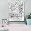 "Leaf Skeleton BW" par Design Fabrikken-706550461