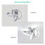 1 - Light 28cm Unique/Statement Geometric LED Flush Mount