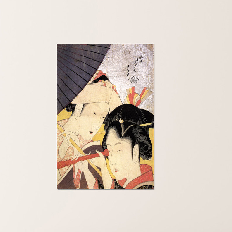 Hokusai - Wrapped Canvas Painting, 90cm H x 60cm W x 1.8cm D