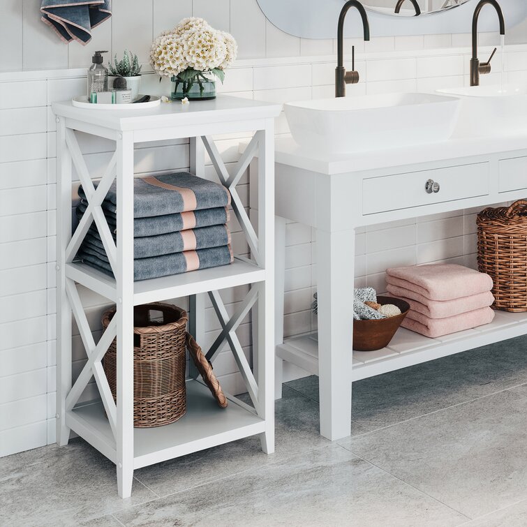 Charlton Home® Lauderhill Freestanding Bathroom Shelves & Reviews