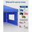 4 Piece Sidewalls for 10x10 Pop Up Canopy (Canopy Tent NOT Included)-126067885