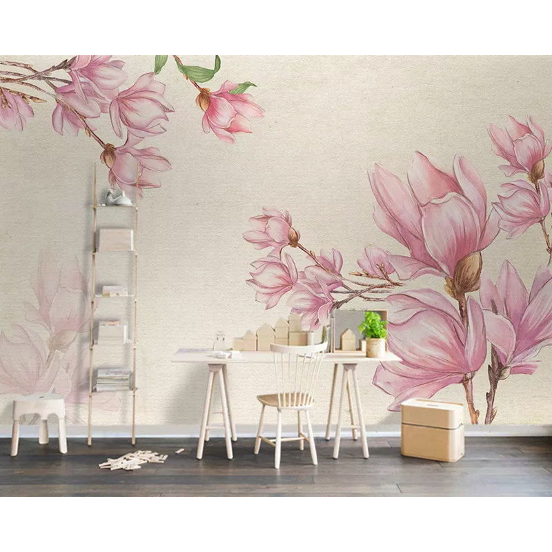 Papier peint en tissu Magnolia Blossom, L 35 po x l 55 po