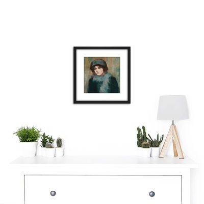 Woman by Jalmari Ruokokoski - Single Picture Frame Painting