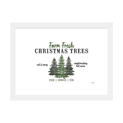 «Christmas Tree Farm» par House Fenway - Art textuel