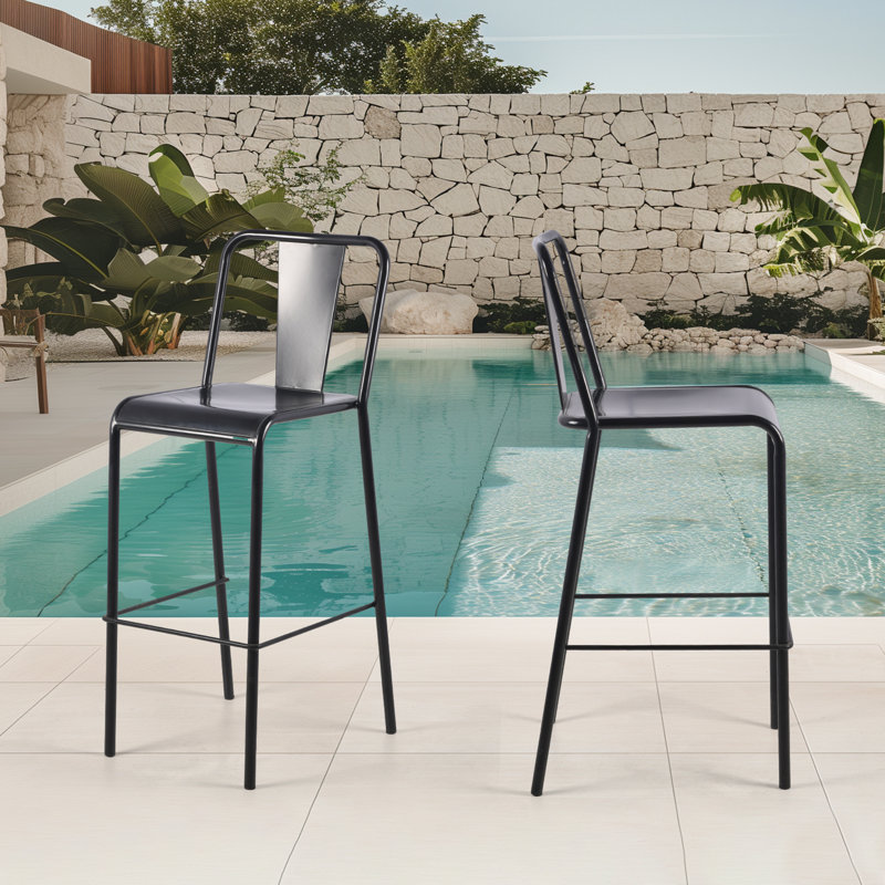 Tabouret de bar 29,5 po Celtsy, Noir