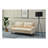 upholstered sofa - beige