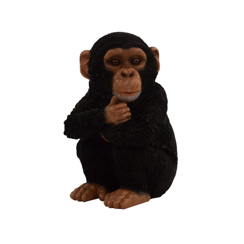 Monkey Baby Sitting Statue