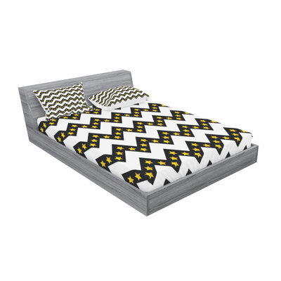 Microfiber Chevron Sheet Set