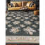 Hand-Knotted High-Quality Green and Beige Area Rug