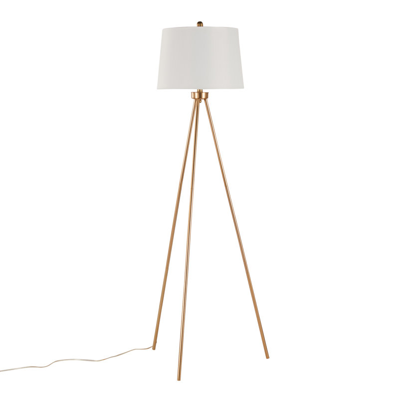 Tripod 58.5" Metal Floor Lamp