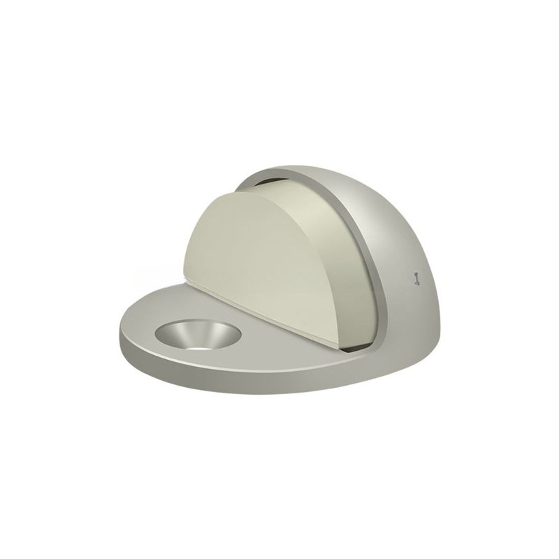 Kick Stop, Brushed Nickel, 34.92" H x 25.4" W x 25.4" D