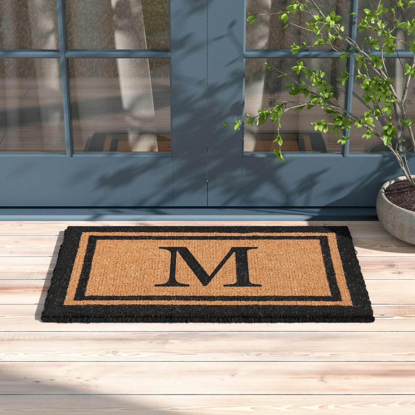Sanka Non-Slip Outdoor Doormat, M