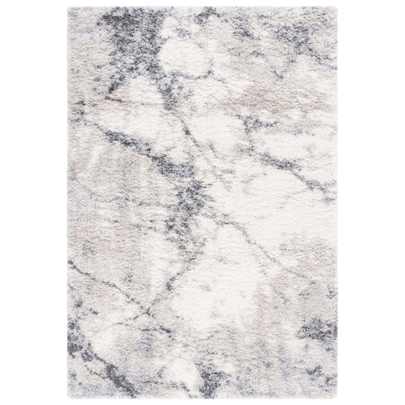 Fontana 834 Area Rug In Ivory / Grey, Runner 2'3" x 8'