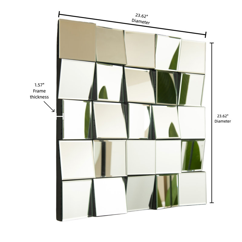 Miroir 24 po Plash