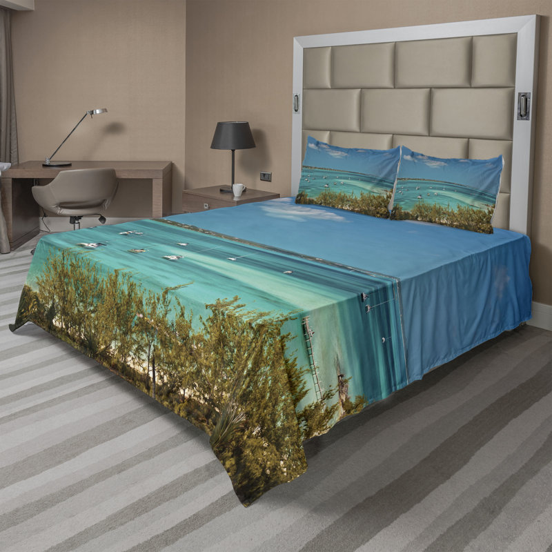 Microfiber Sheet Set, Queen Sheet Set + Fitted Sheet + 2 Pillowcases