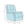 Ameja 52" Wide Power Standard Recliner