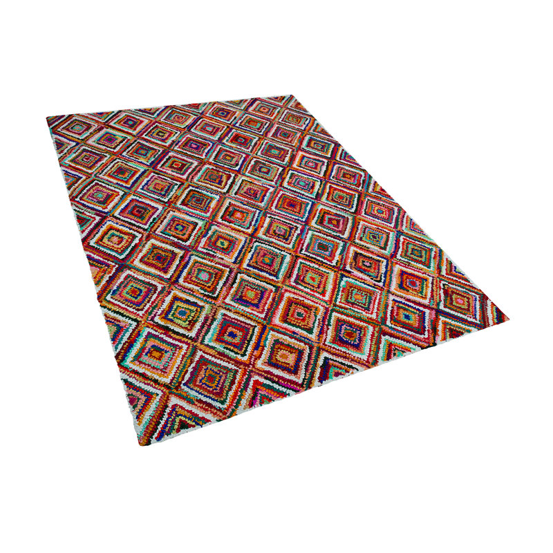Cotton Hand Woven Area Rug, Rectangle 160 x 230cm