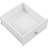 White Kitchen Storage With Power Plug, Movable Drop Leaf & Wine Shelving - Cart Connector, Expandable Stand-723387232