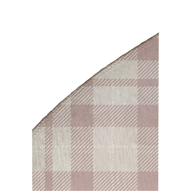 Tapis de jeu pour enfants Gen Plaid, Rose