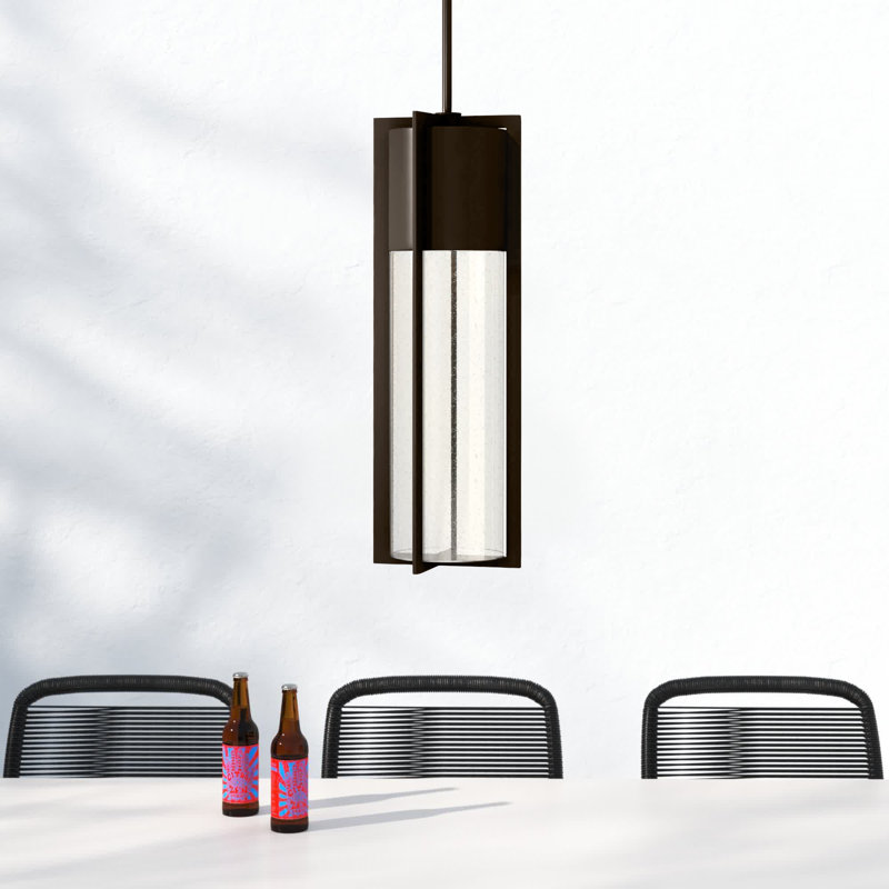 Bandit Outdoor Pendant, 21.75" H x 6.25" W, MED, Buckeye Bronze