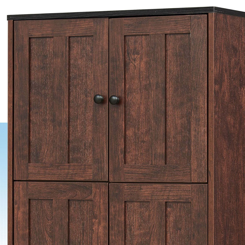 Vetka 24'' Wide Storage Cabinet, Walnut