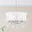 Widner Steel Dimmable Drum Chandelier-271877454-271932630