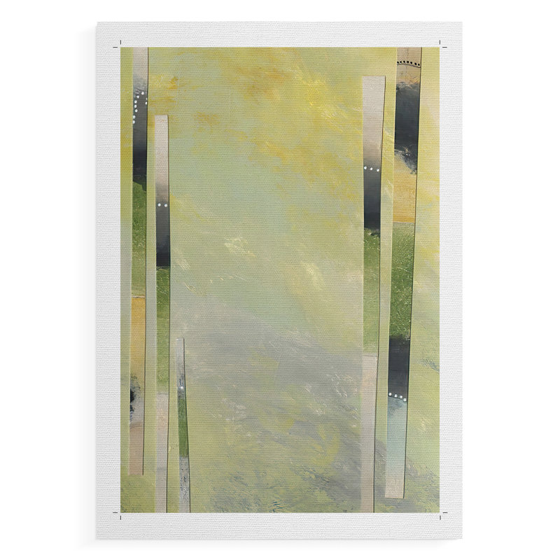 Neutral Assemblage III - Impression sur toile seulement - NON-CADRE, H 36 po x l 24 po
