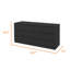 Commode à 6 tiroirs Latitude Run® Elara 60,4 po L – Coffre de rangement moderne pour chambre à coucher-1470938357