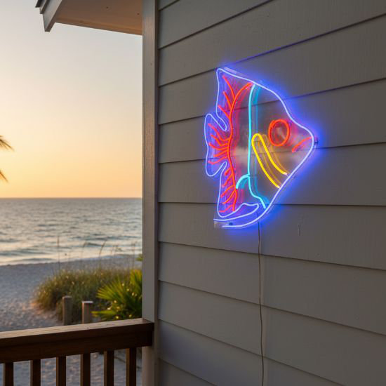 2D Gold fish Sign