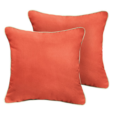 Outdoor Reversible Throw Pillow