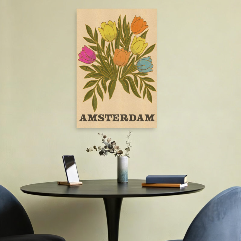 Impression sur toile Amsterdam, 24" H x 16" W